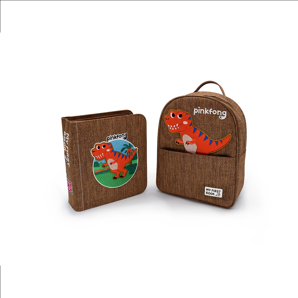 MY FIRST BOOKS 蒙特梭利啟蒙布書-聯名冊恐龍