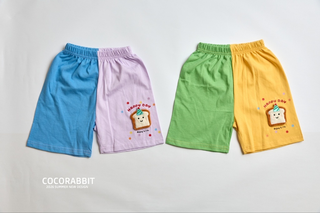 正韓夏Cocorabbit  兩色吐司短褲