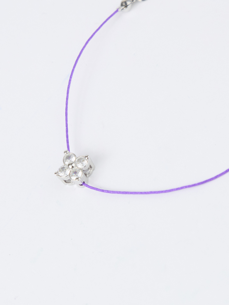 彩線立體四葉草手鍊