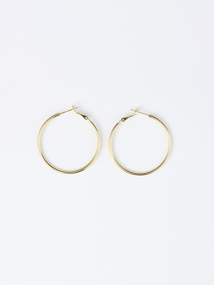 歐美素圈大耳環