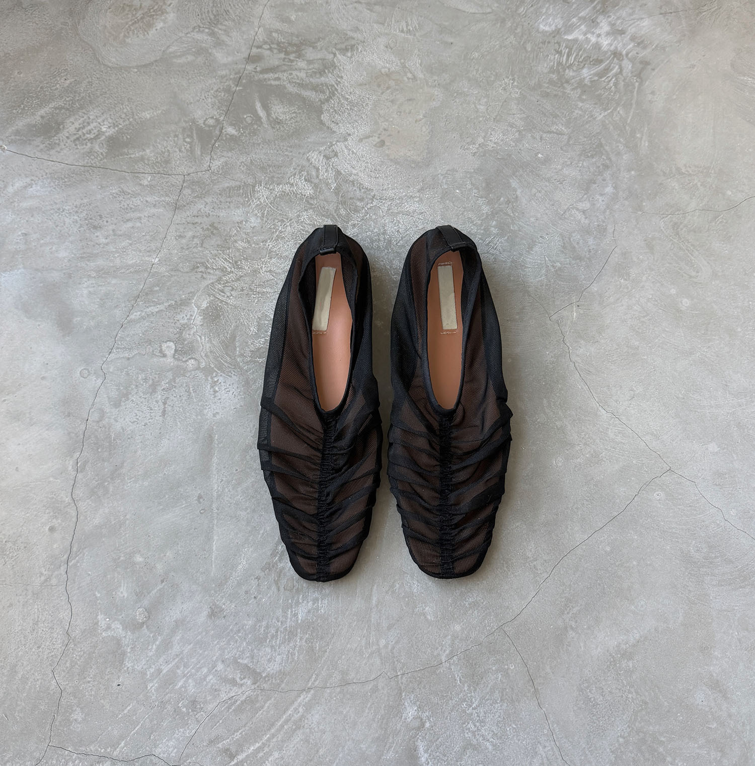 F4041 超美!!網紗皺皺鞋