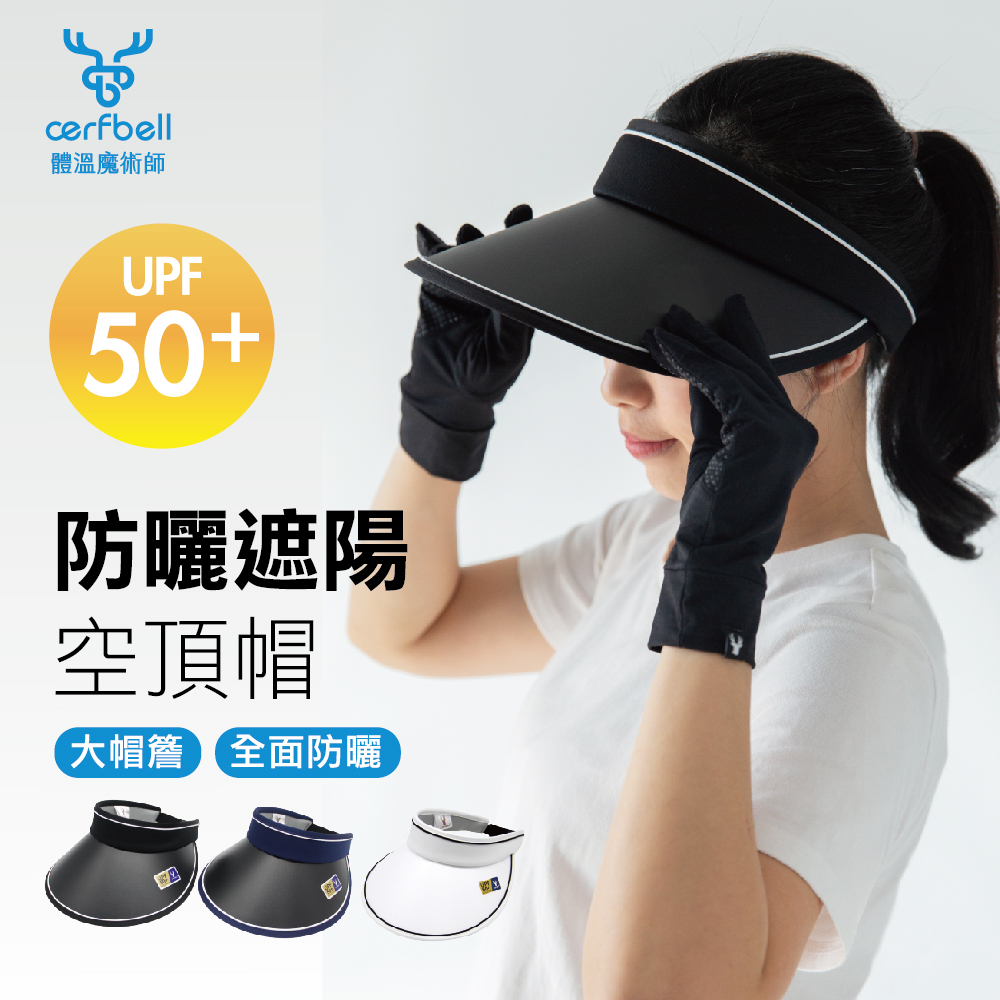 【肌涼】【Outdoor/戶外專業系列】抗UV戶外空頂帽丨7GH0122