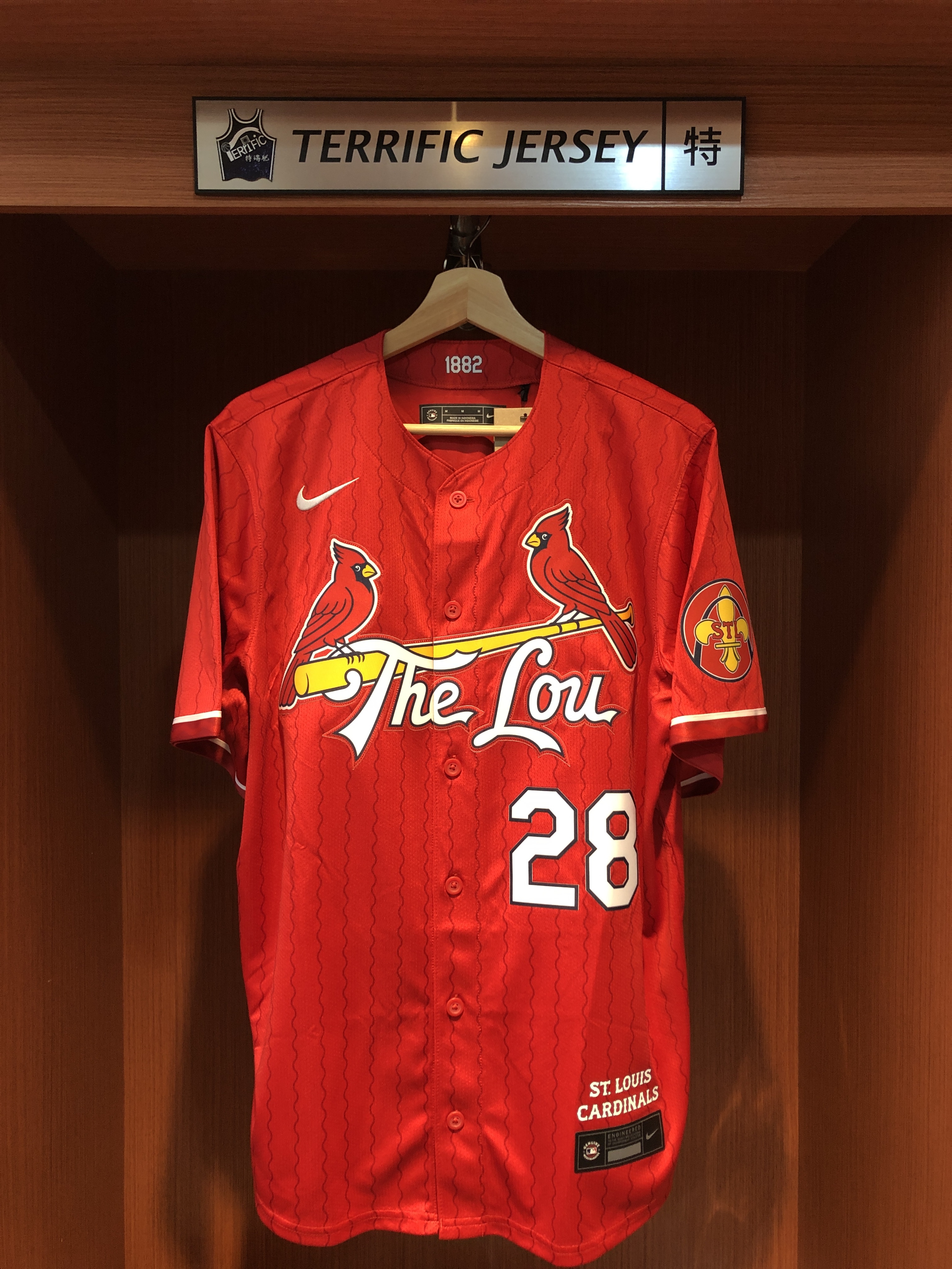 MLB球衣 Nolan Arenado 聖路易紅雀城市 Nike Limited Player Name Jersey 球迷版 熱轉印 全新