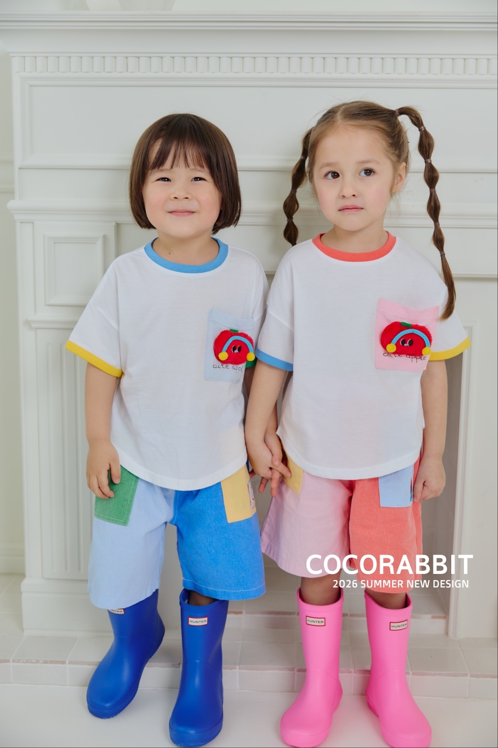 正韓夏Cocorabbit  兩色可愛蘋果上衣