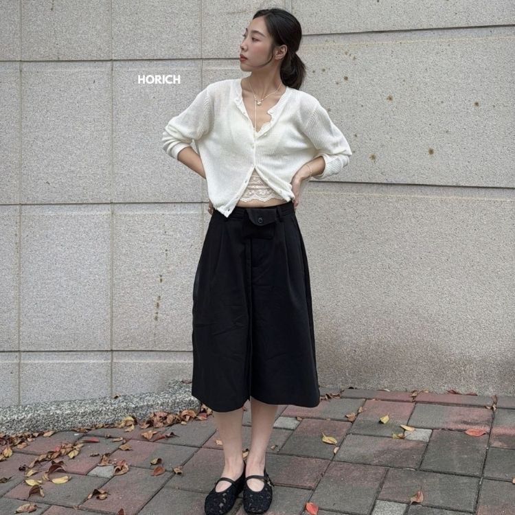 𝗔𝗽𝗿.𝟬𝟴/J66295Z-街頭闊腿七分褲附腰包(2色)S-L / 黑