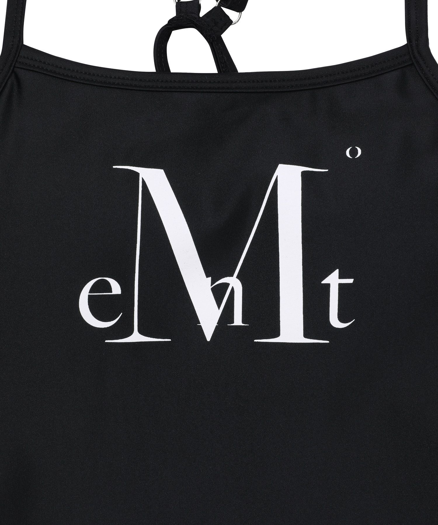 MUCENT 波浪交叉背帶連身泳衣 P0000BFM