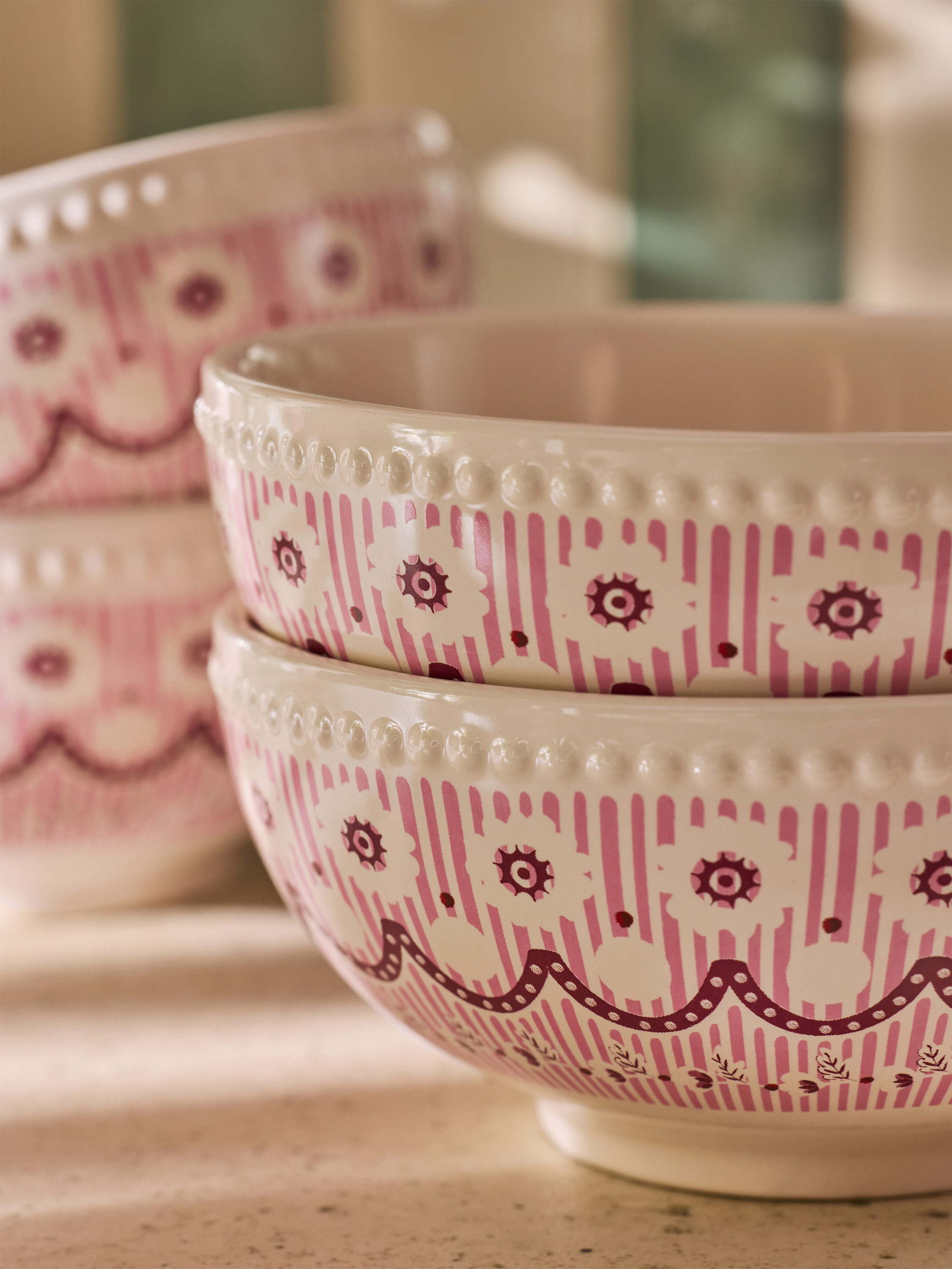 Spitalfields Silk 陶瓷麥片碗