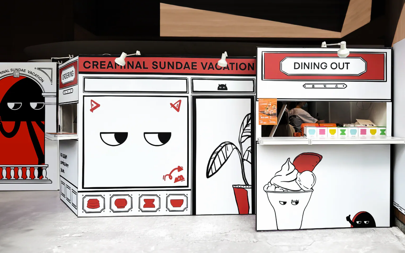 Creaminal Popup Store Design