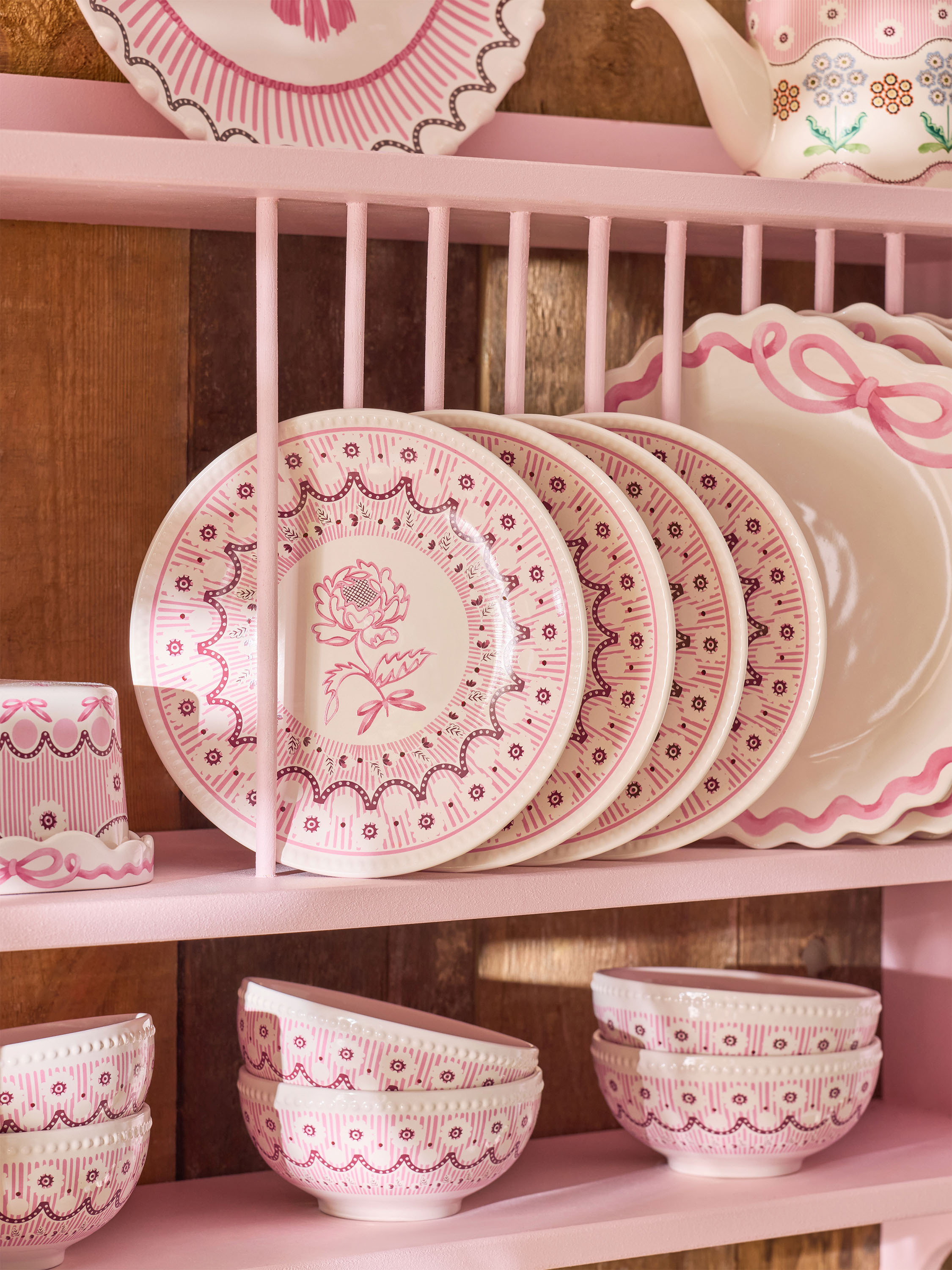 Spitalfields Silk 陶瓷點心盤/分享盤