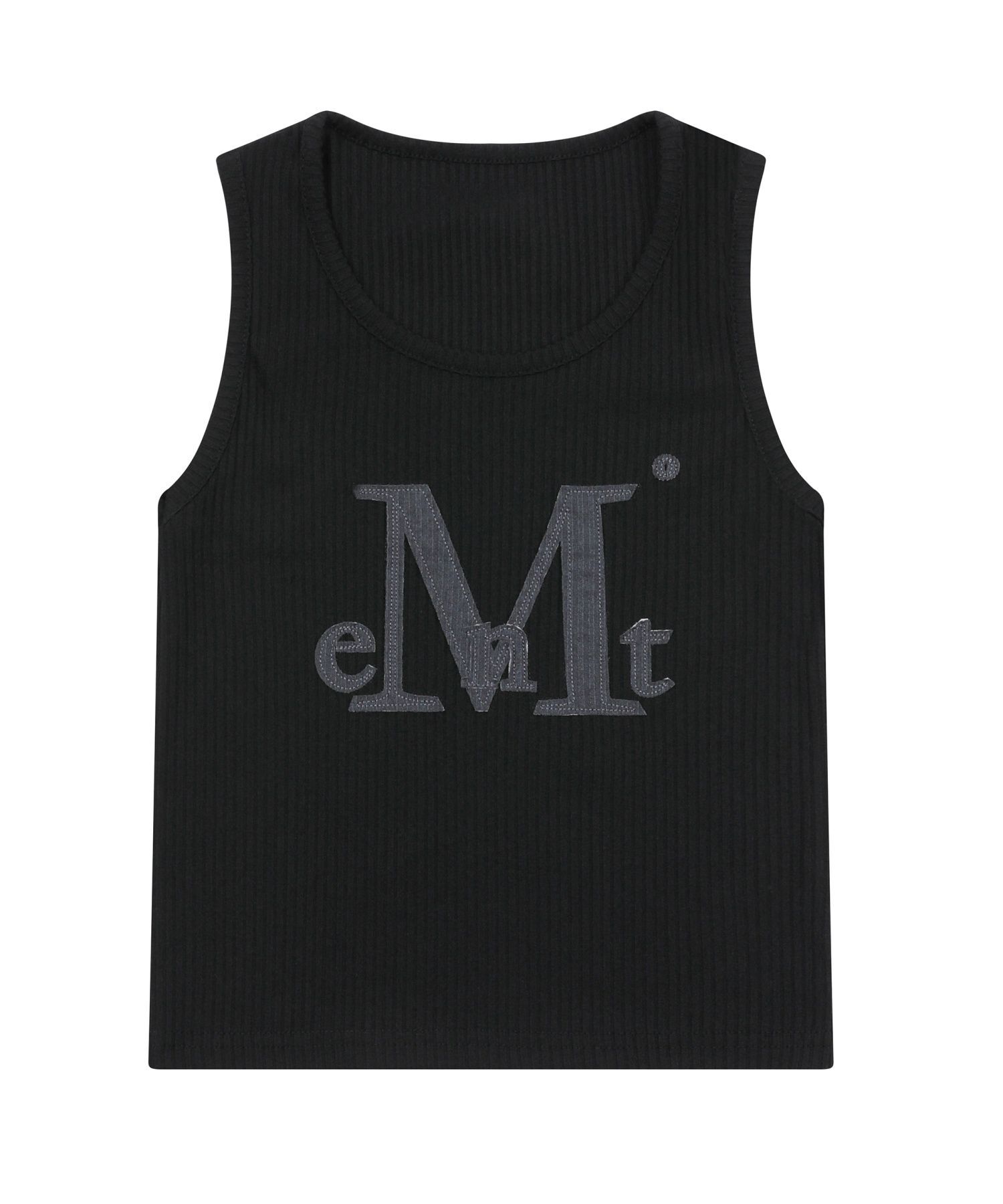 MUCENT 瓦迪貼布繡 Logo 無袖背心 P0000BEM