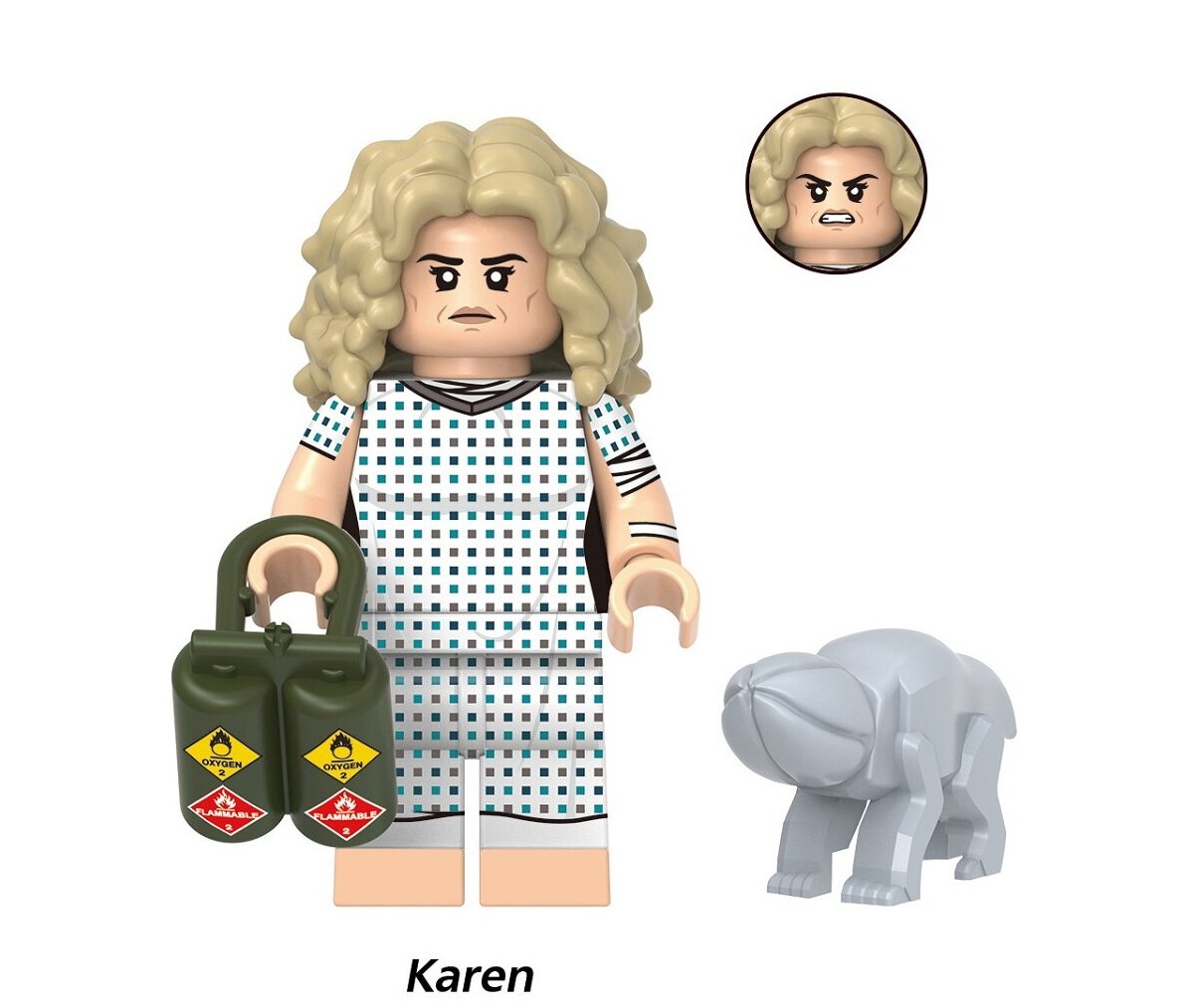 Stranger Things Karen Custom Minifigures fit Lego G0196 GH0751