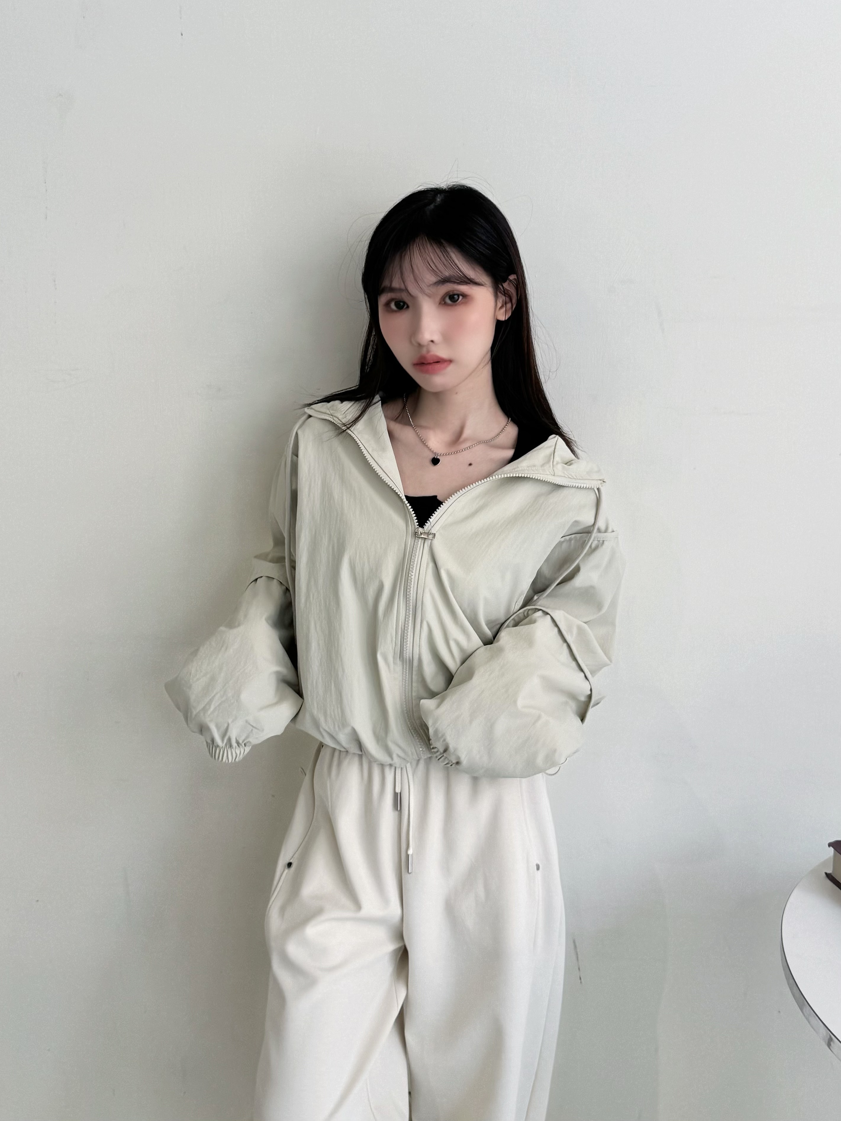 寬鬆風衣外套-6652