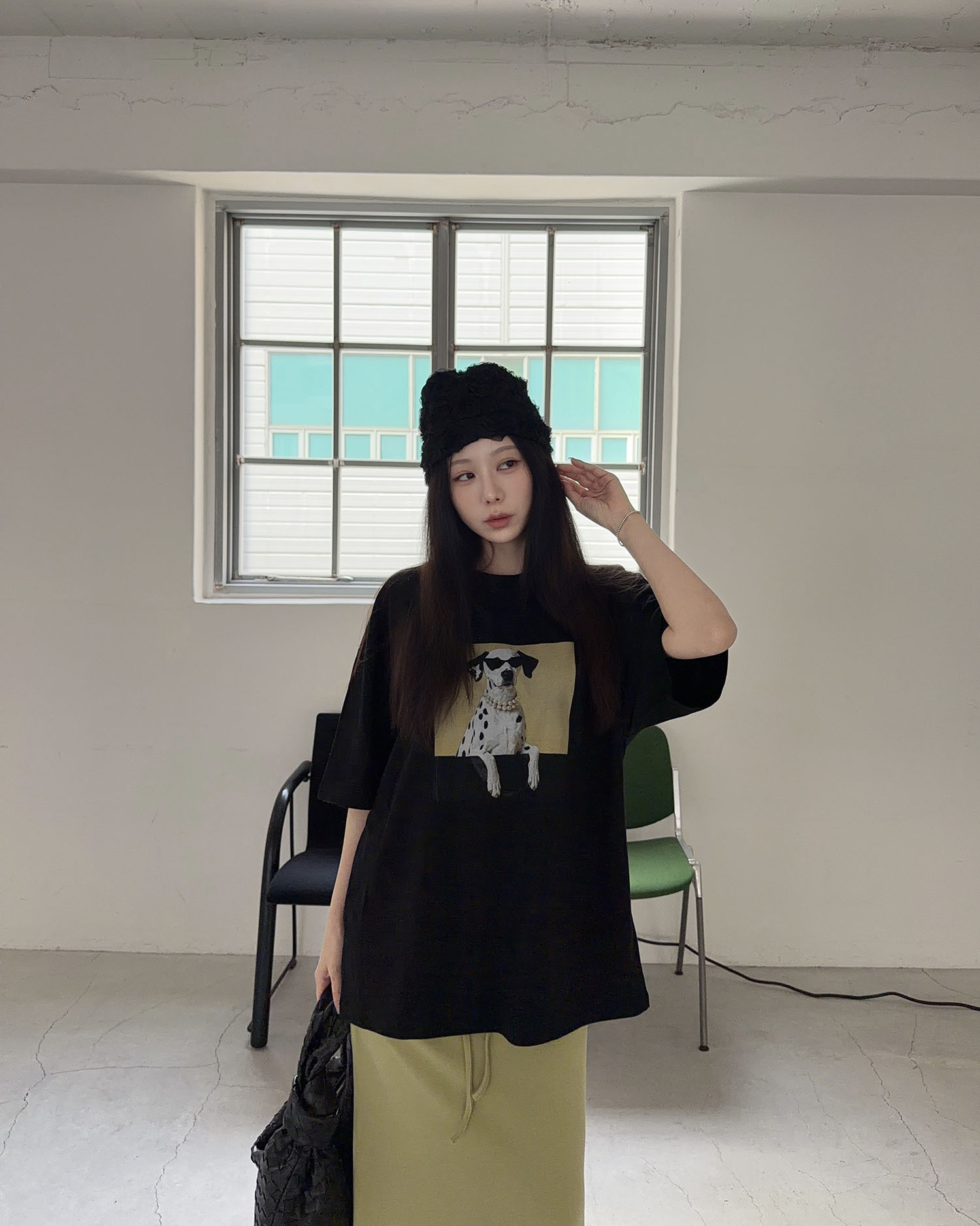 T4006 大麥町TEE / 黑