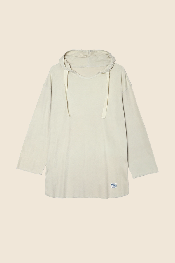 ARMY TWILL - LIGHT HONEYCOMB 連帽上衣 (淺灰)