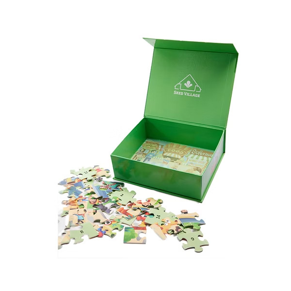 Seed Village 兒童益智拼圖 第四階段 FUN玩遊樂園