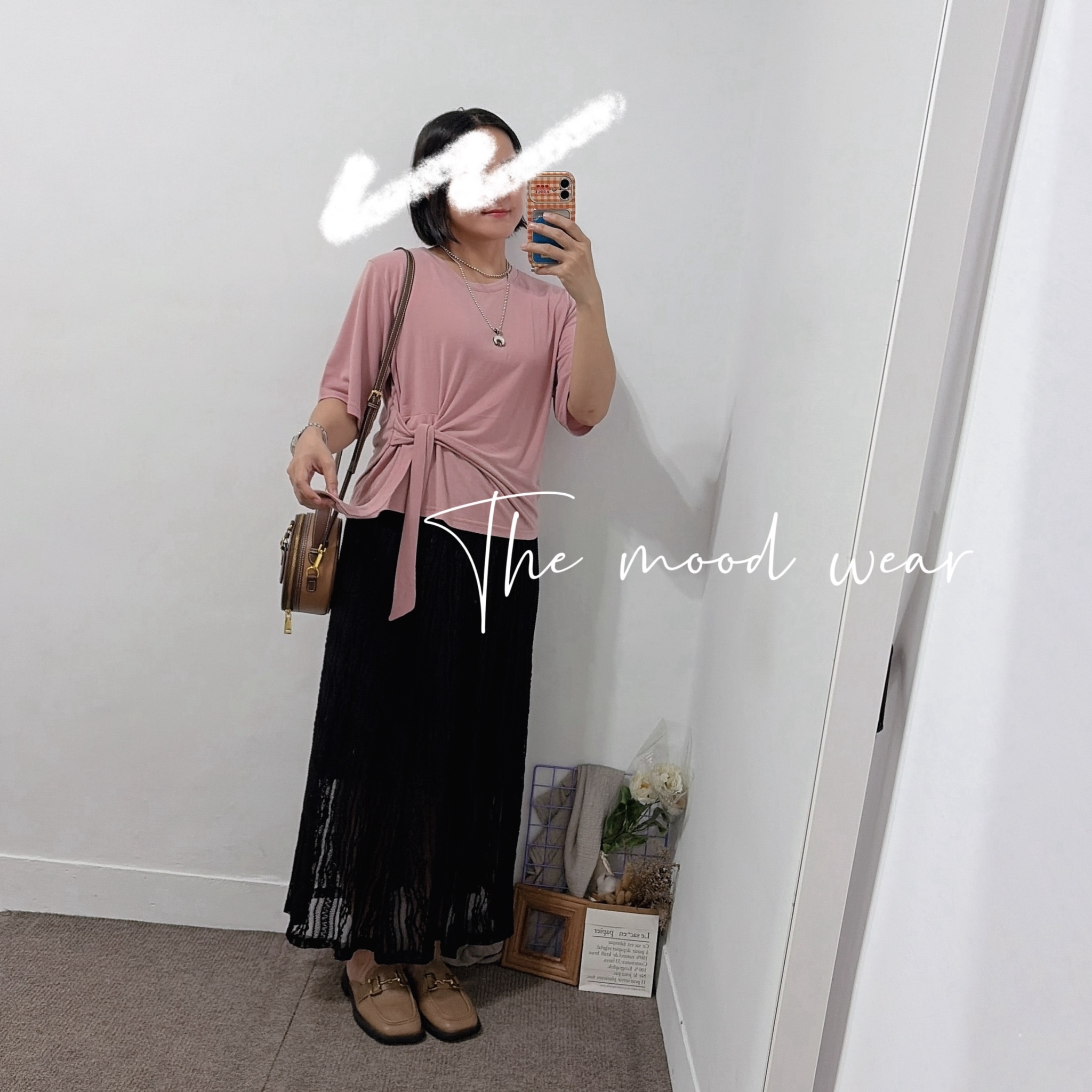 超修飾大彈性綁結 腰身上衣(黑/粉/綠)