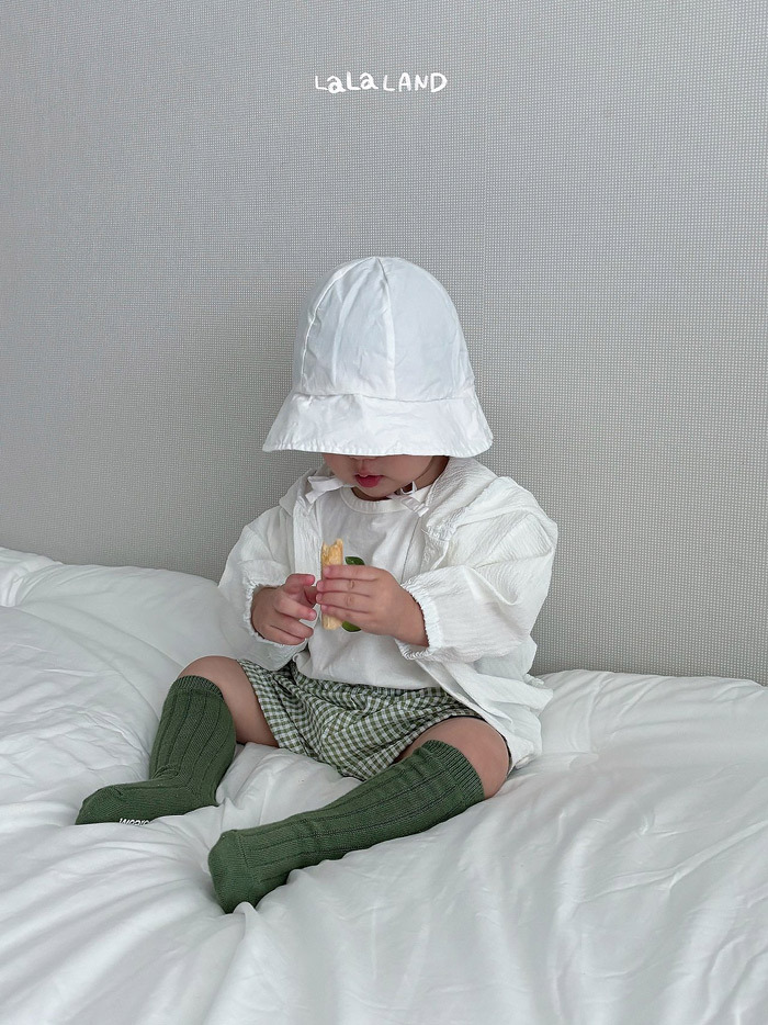 正韓夏lalaland 嫩嬰薄搭連帽小外套