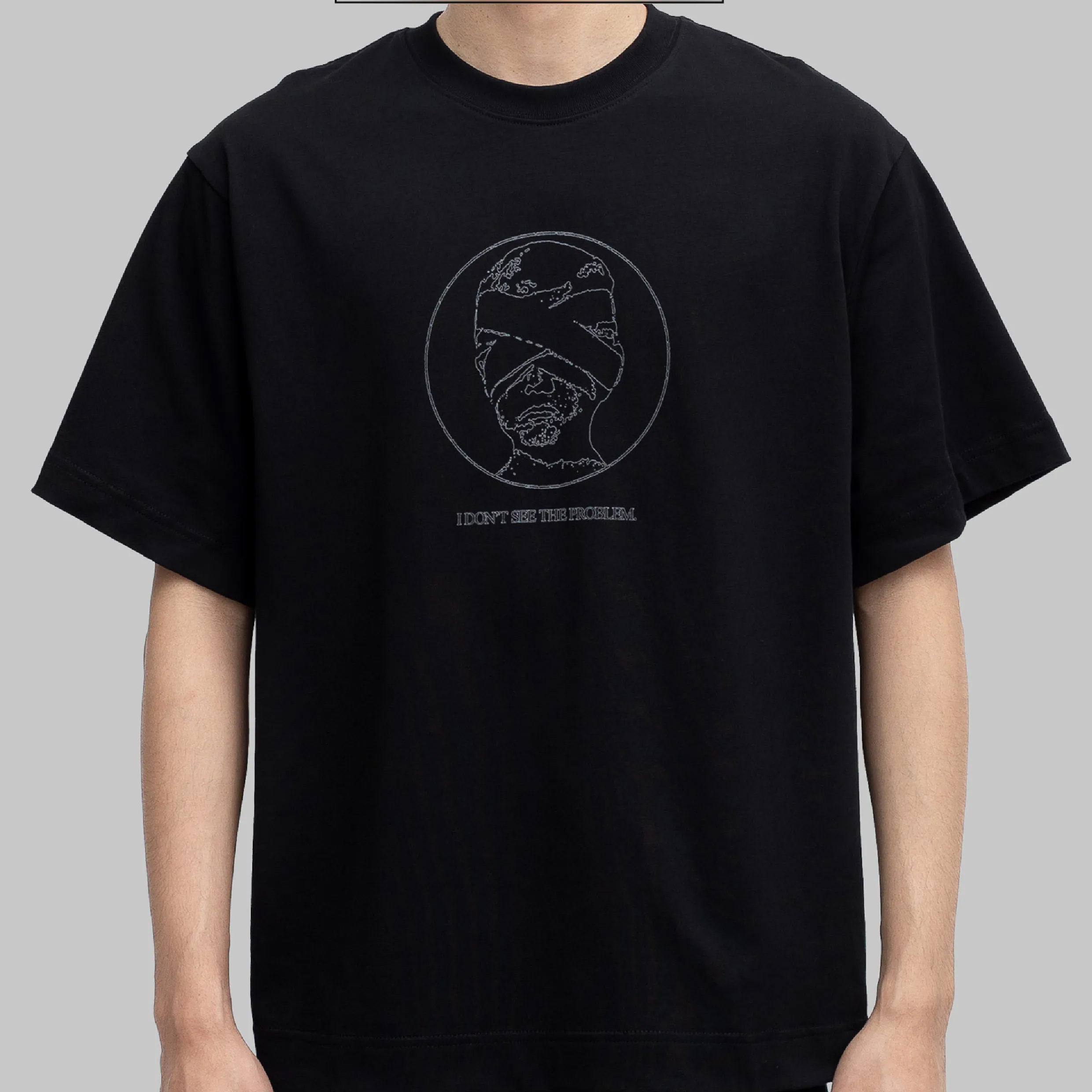 Anonymous Talking Blindfold Tee 人像短Tee