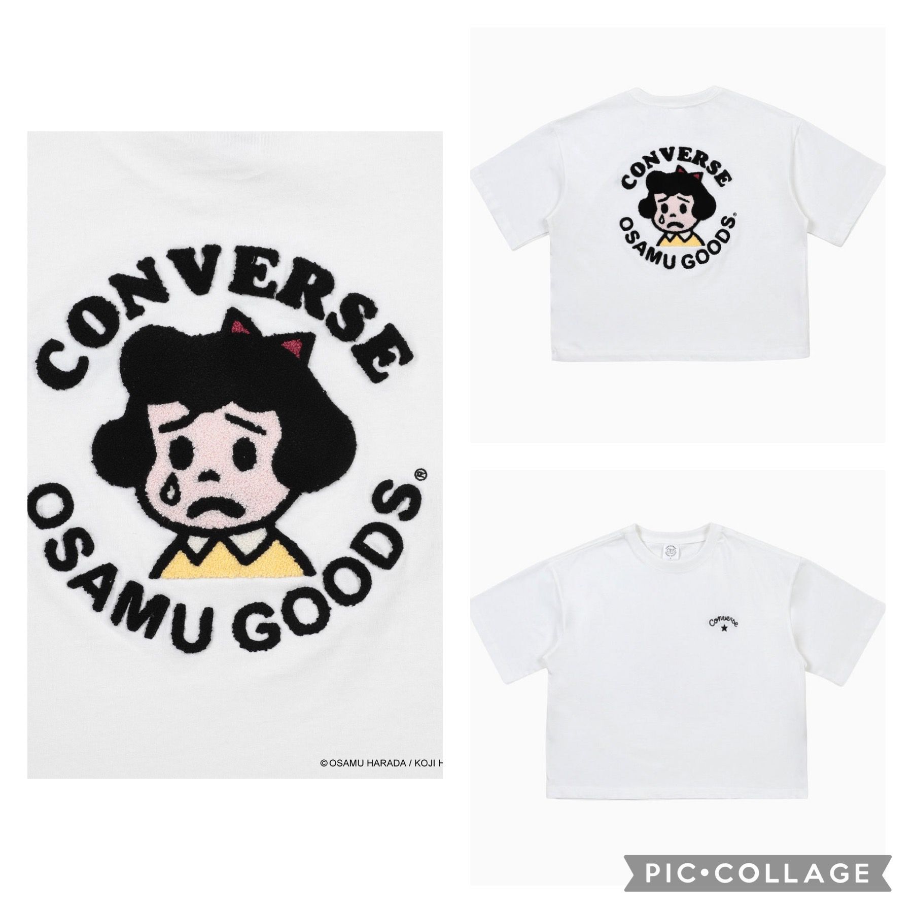 日本限定 Converse x osamu goods T恤