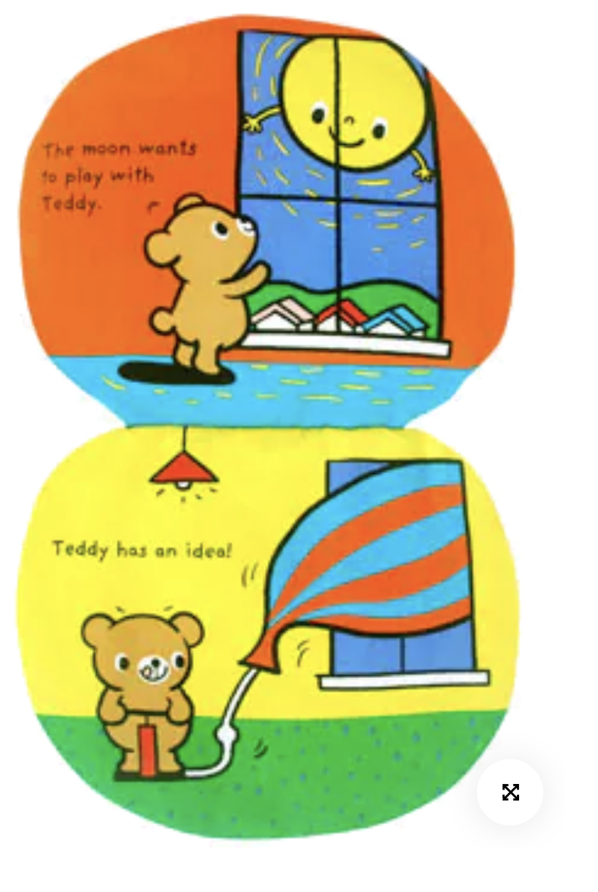 K's Kids Teddy Goes To The Moon RP50322