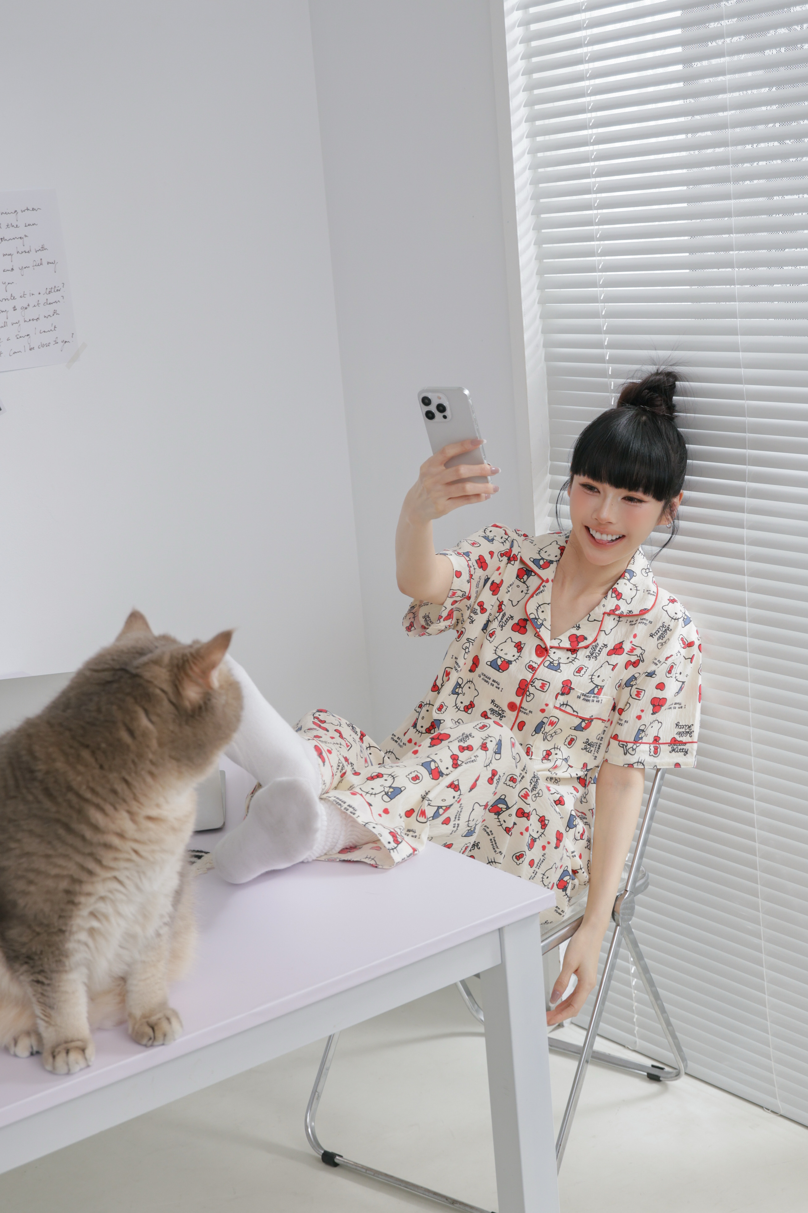 KITTY睡衣三件套 P05