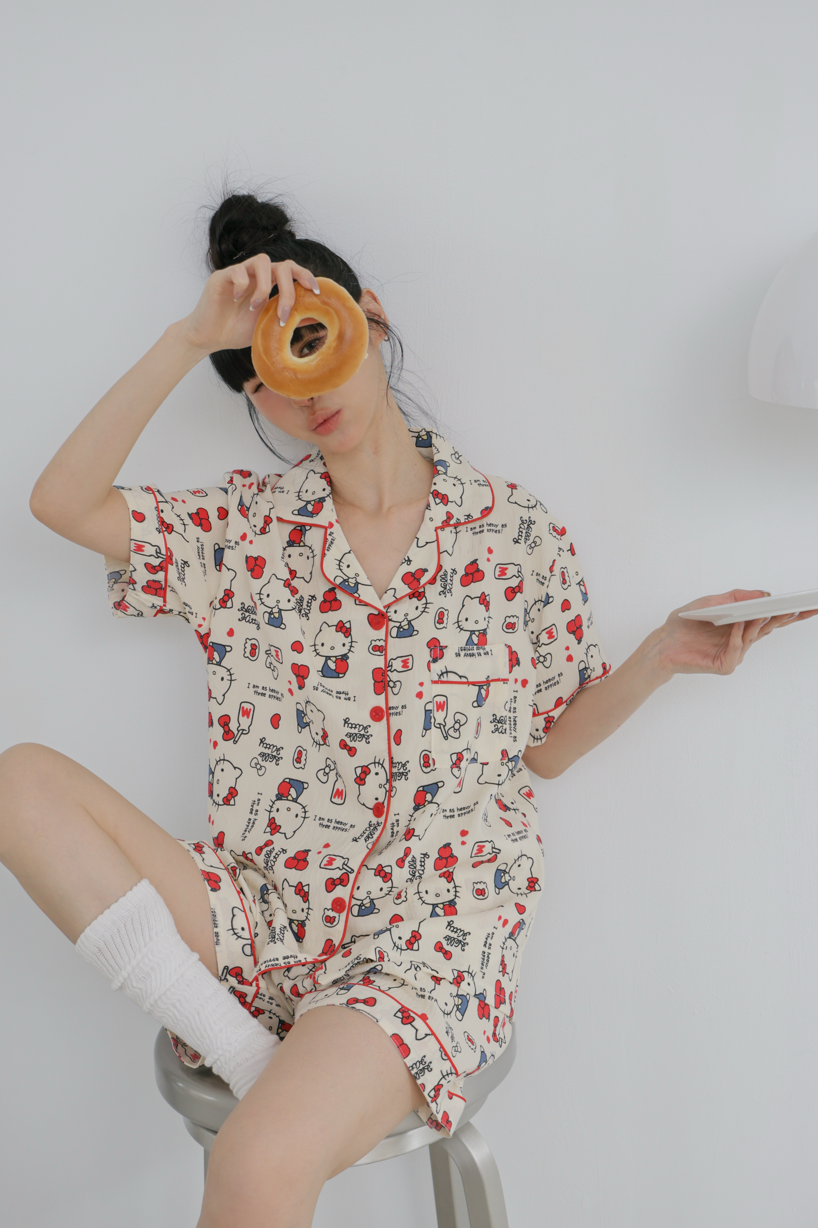 KITTY睡衣三件套 P05