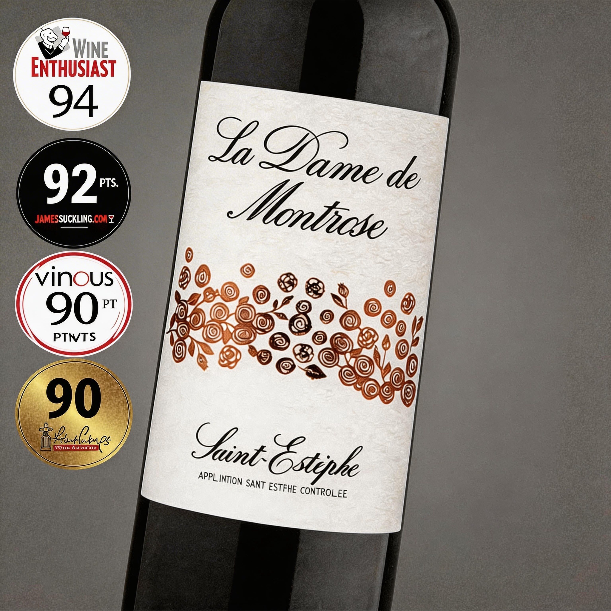 La Dame de Montrose ｜ Saint Estephe ｜Wine Couple HK