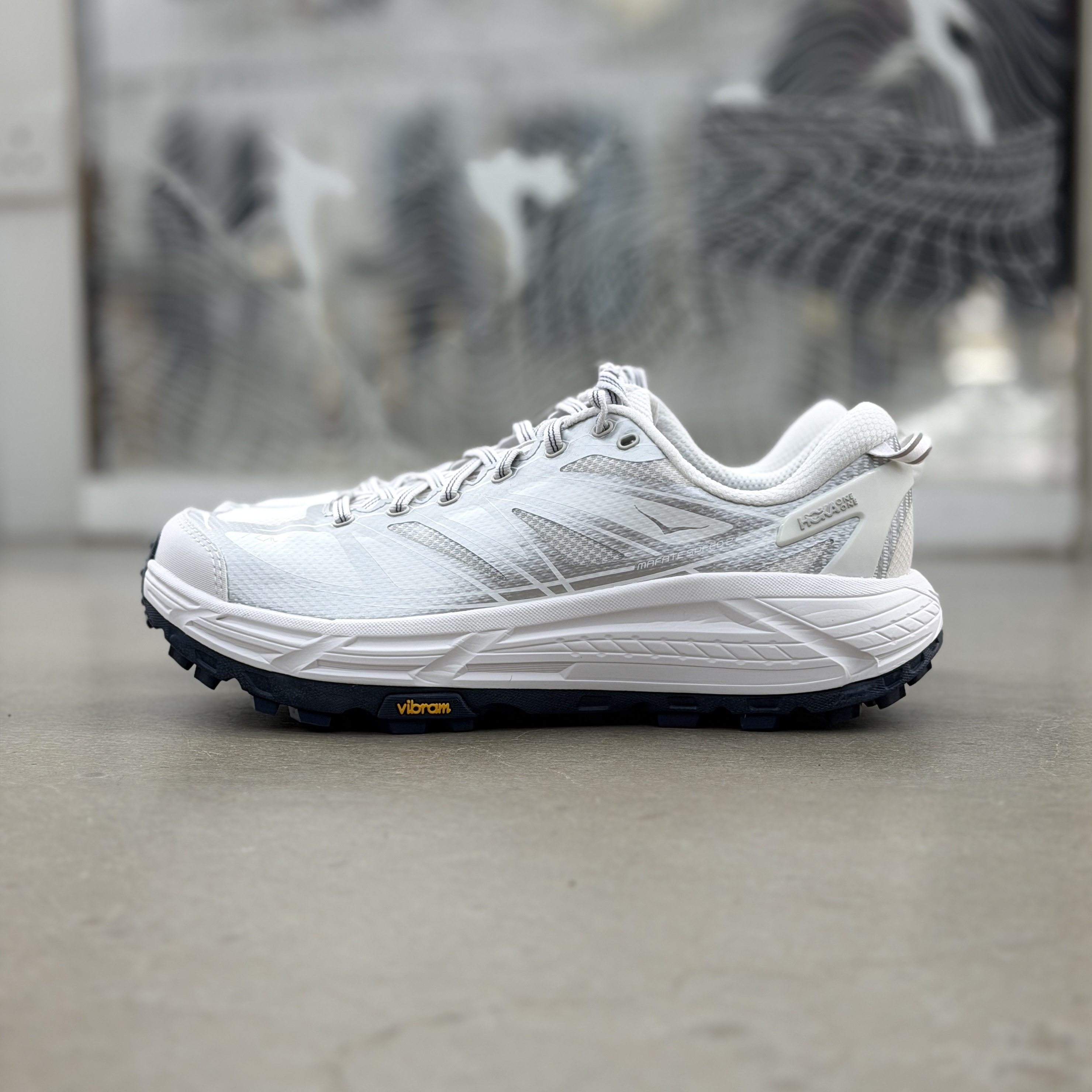 Hoka One One Mafate Speed 2 White Silver | 1126851-WSLV