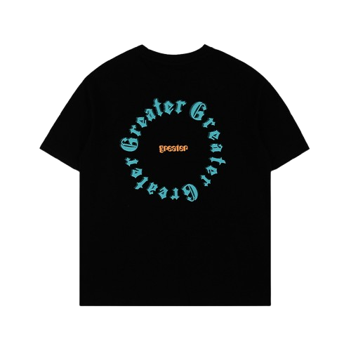 R.F.S.D 美式歌德發泡LOGO 重磅寬鬆短踢 SH-427