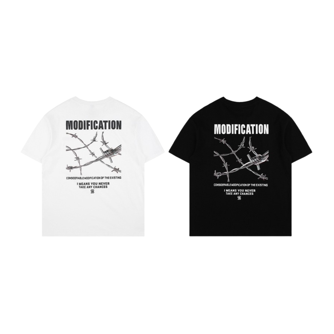 R.F.S.D 復古荊棘 重磅寬鬆短袖 SH-415