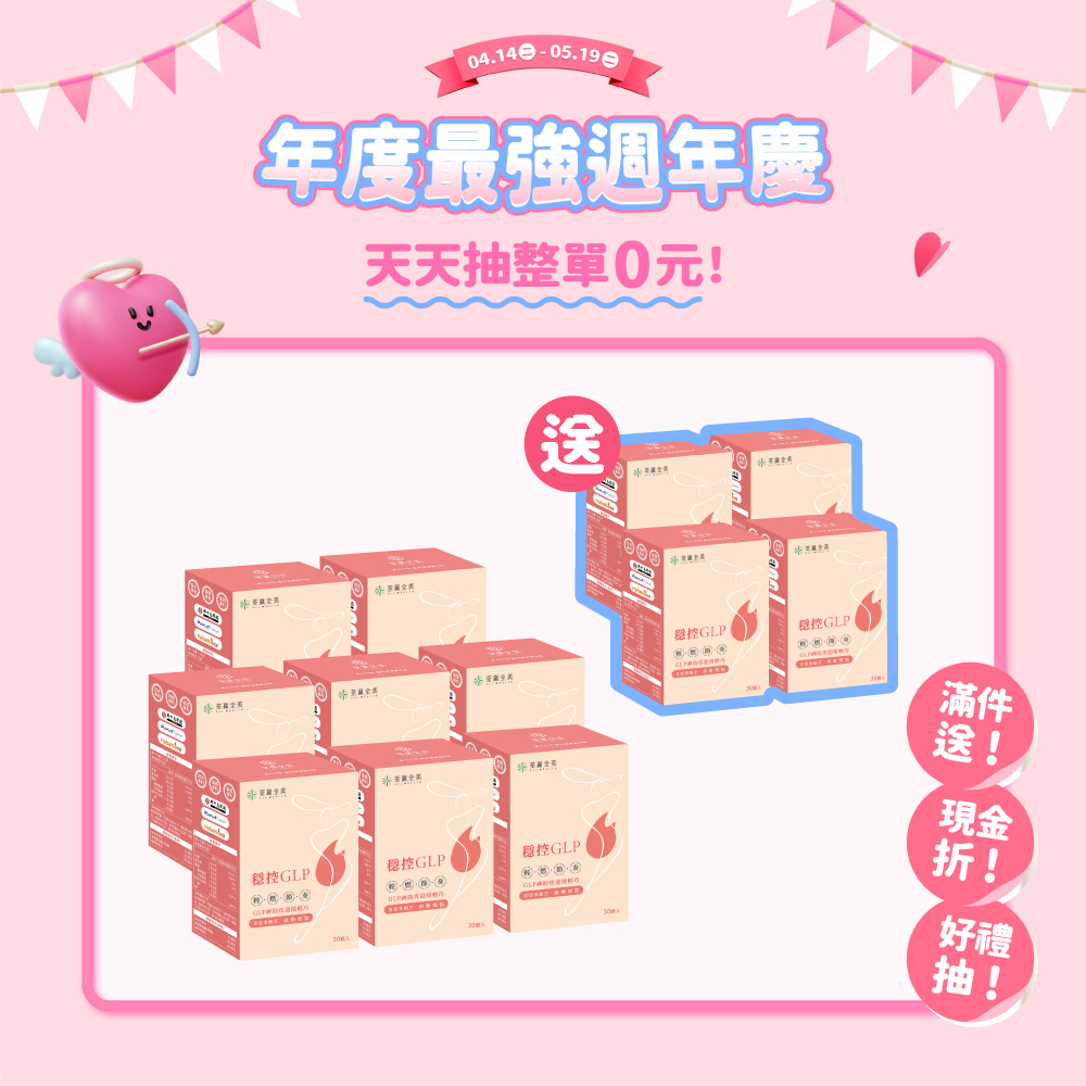 【買8送4】穩控GLP膠囊