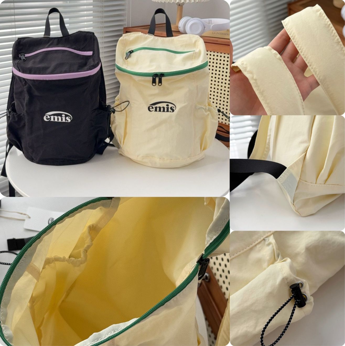 韓國Emi*s 輕便防水休閒背包 -2600191