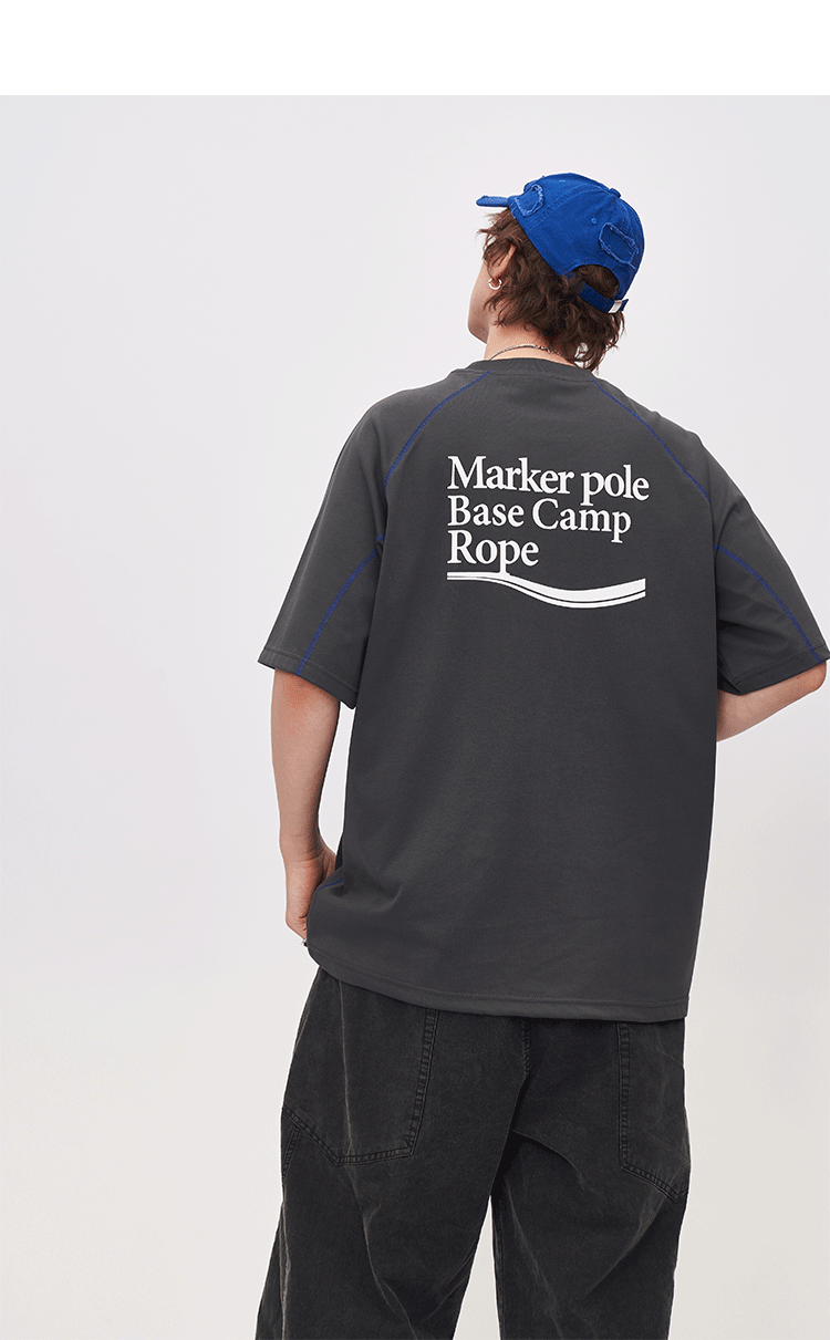 R.F.S.D 撞色拼接 速乾涼感短袖 SH-693