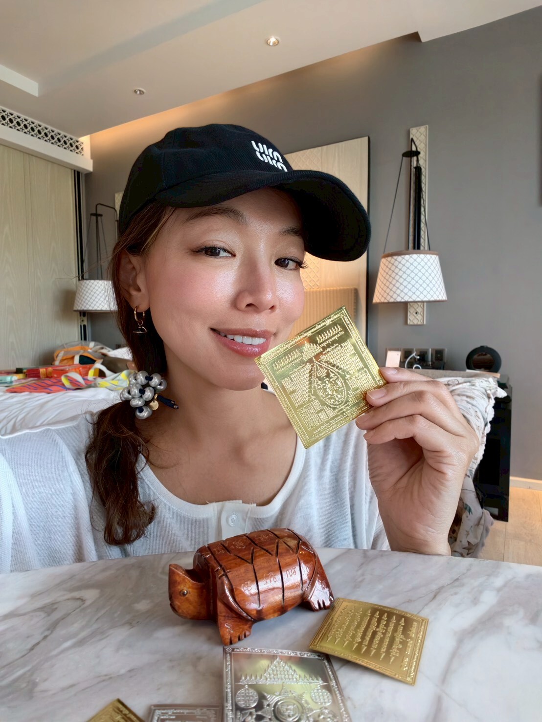 泰國龍婆本寺廟清債龜/經文符片