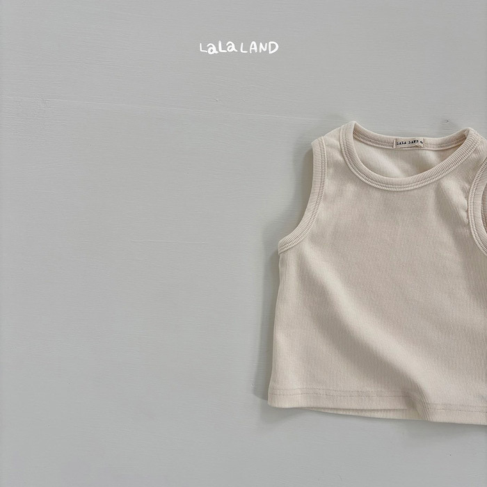 正韓夏lalaland 嫩嬰三色基礎圓領背心