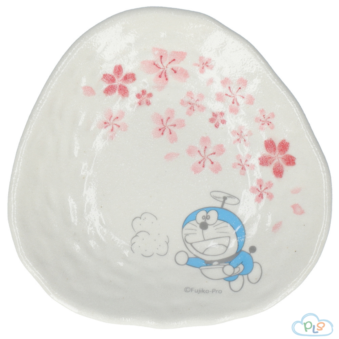 現貨 飯糰盤美濃燒 櫻花系列 多啦A夢 未來百貨限定 櫻花 #40168-1
