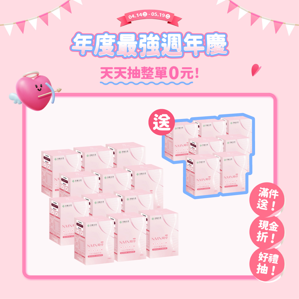 【買12送7】NMN時序膠囊