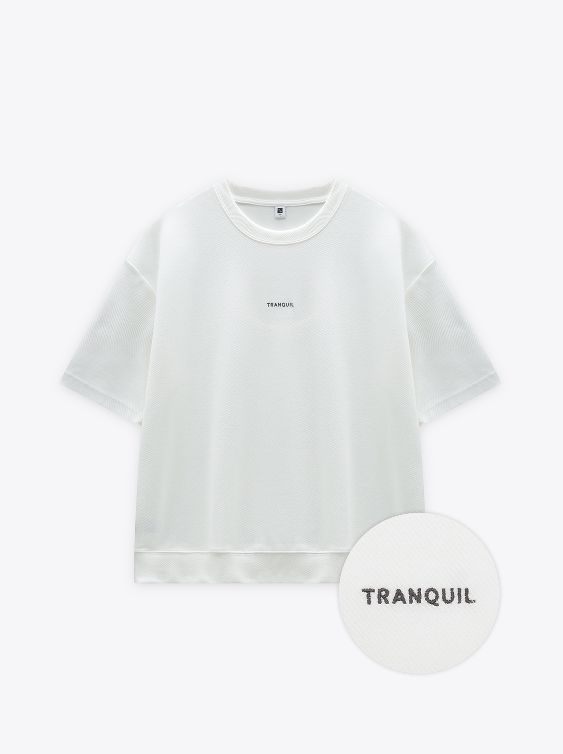 【期間限定】高質感斜紋紋理寬版上衣