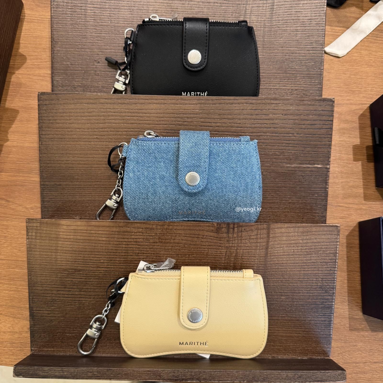 [11/4前入code每件最高可再-$20] MARITHE FRANCOIS GIRBAUD (MFG)｜REGULAR LOGO PEANUT KEYRING [3 colors]