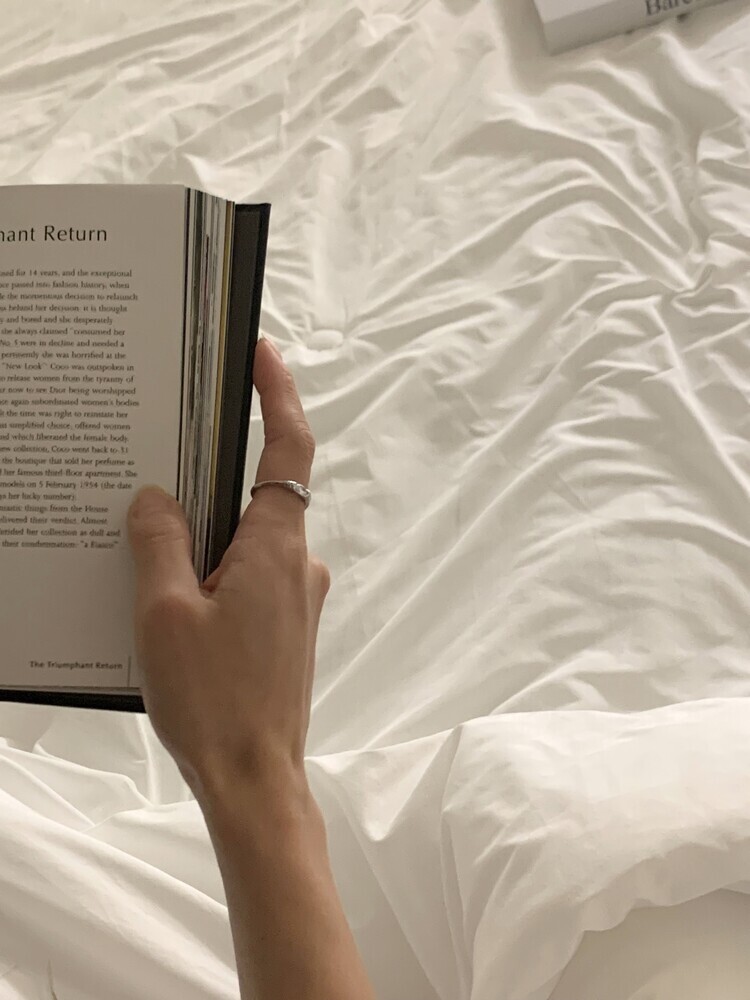 韓國限定🇰🇷 OFUSE oval cubic ring 簡約風 橢圓切工 水鑽 戒指 不鏽鋼材質 / 預購