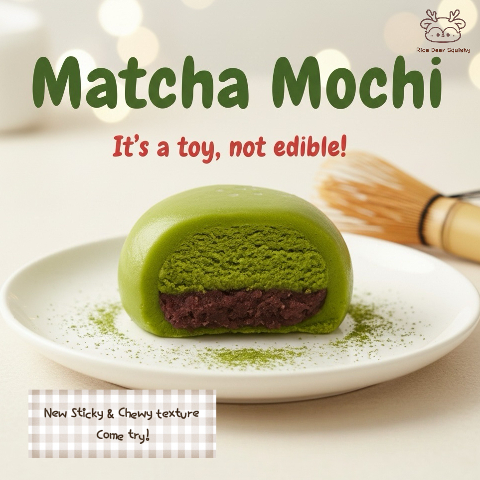 Matcha Mochi - by Handmade