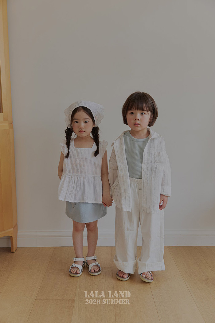 正韓夏lalaland 小童雙愛心短裙