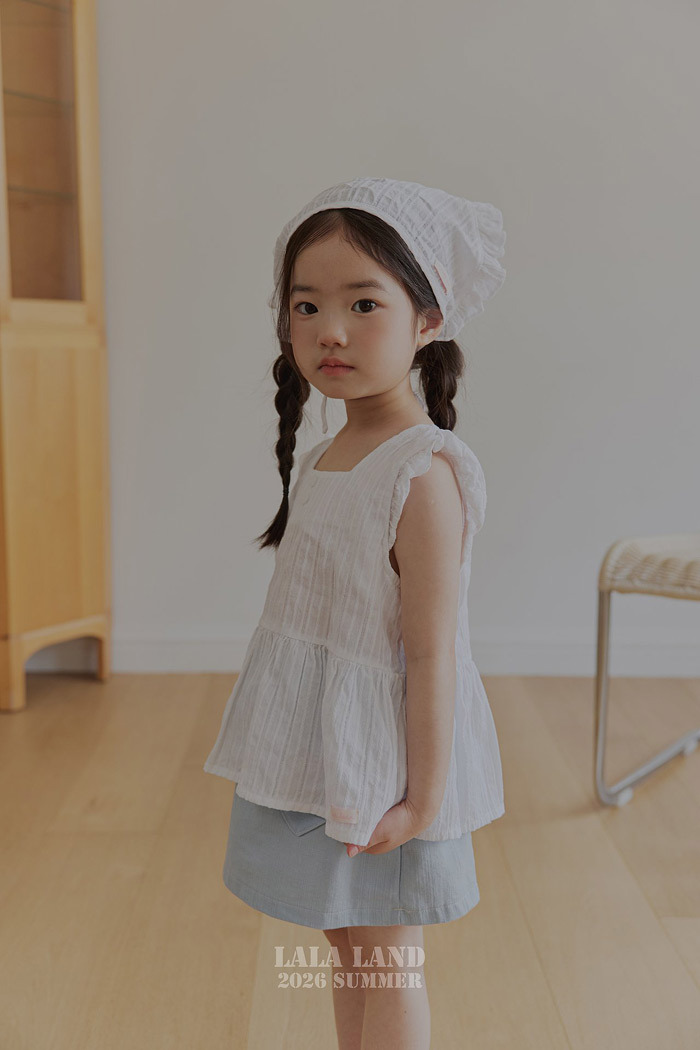 正韓夏lalaland 小童雙愛心短裙