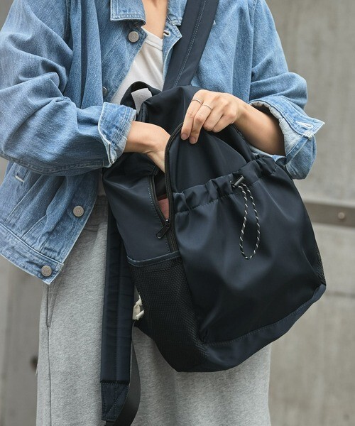 【OWN】THE CRAFT CREW PRODUCTS 雙肩 背包 後背包 小包 防潑水 經典款 外出 上班 男女同款 黑色 炭灰 深藍 日本