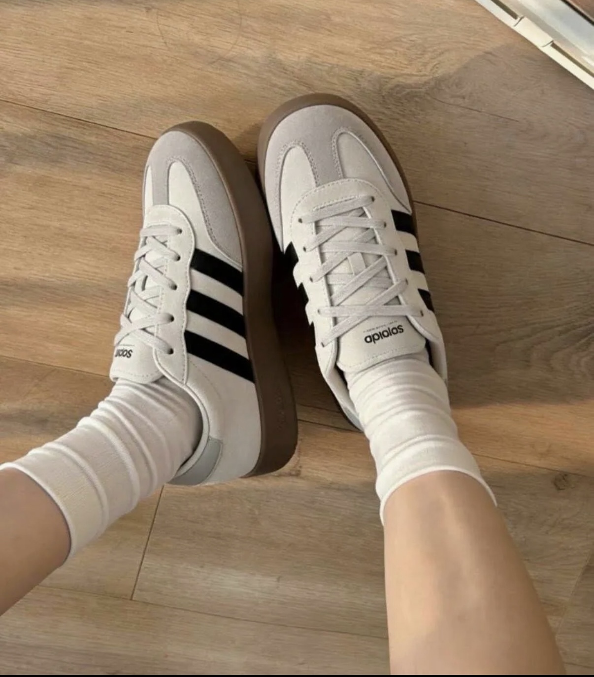 本週限時接單!! Adidas BARREDA 燕麥灰 灰白色 麂皮 焦糖底 復古 德訓鞋 版鞋 JQ4234/預購