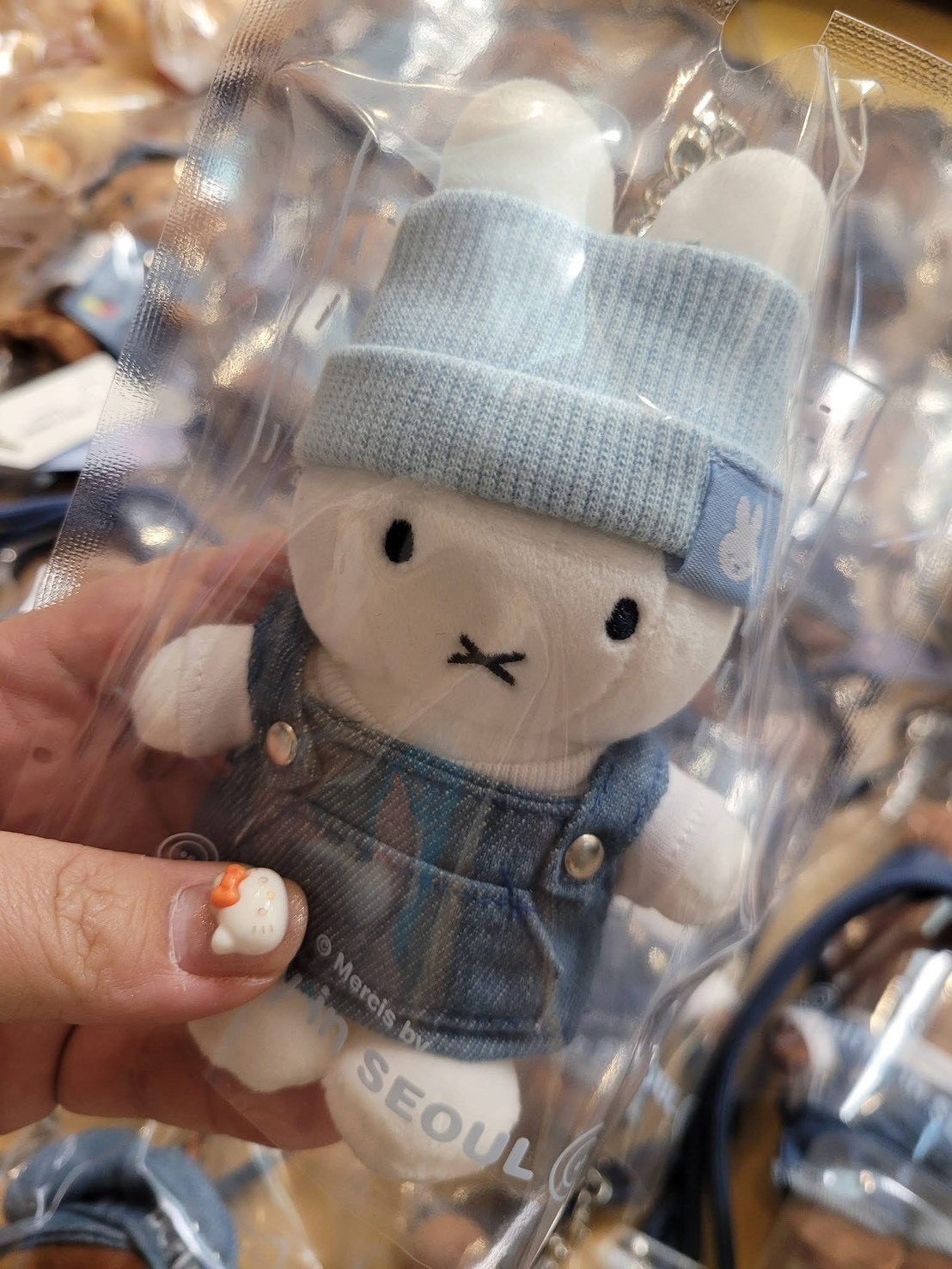 【韓國連線】MIFFY in SEOUL 單寧兔兔吊飾 3款 SEOULR