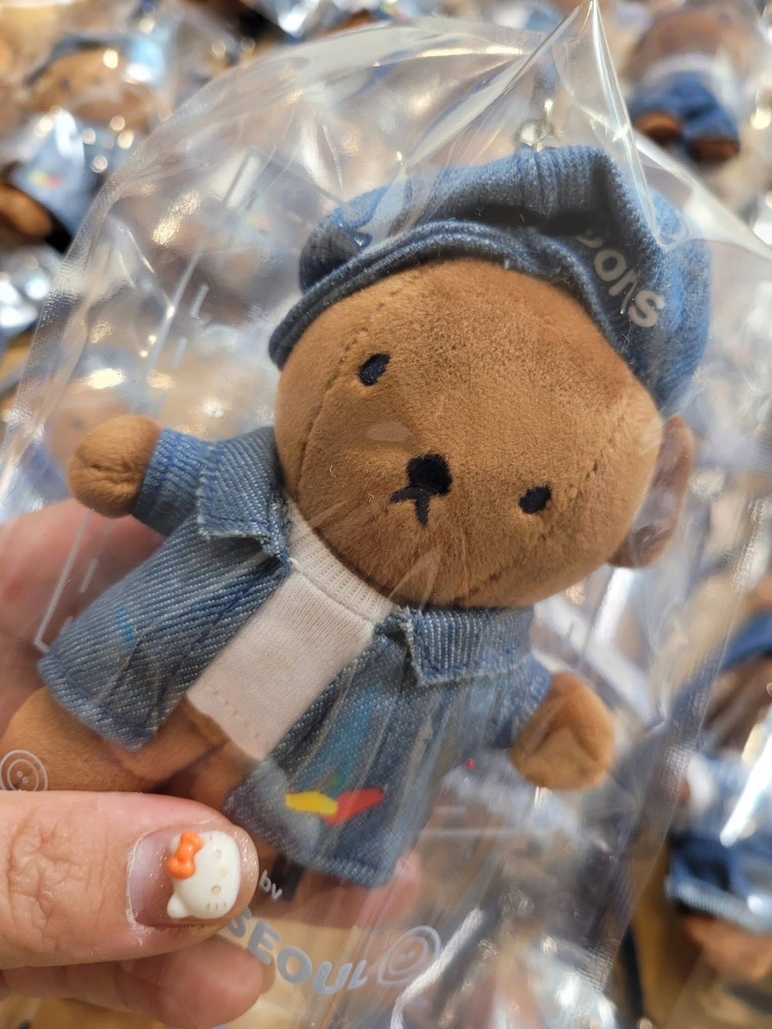 【韓國連線】MIFFY in SEOUL 單寧兔兔吊飾 3款 SEOULR