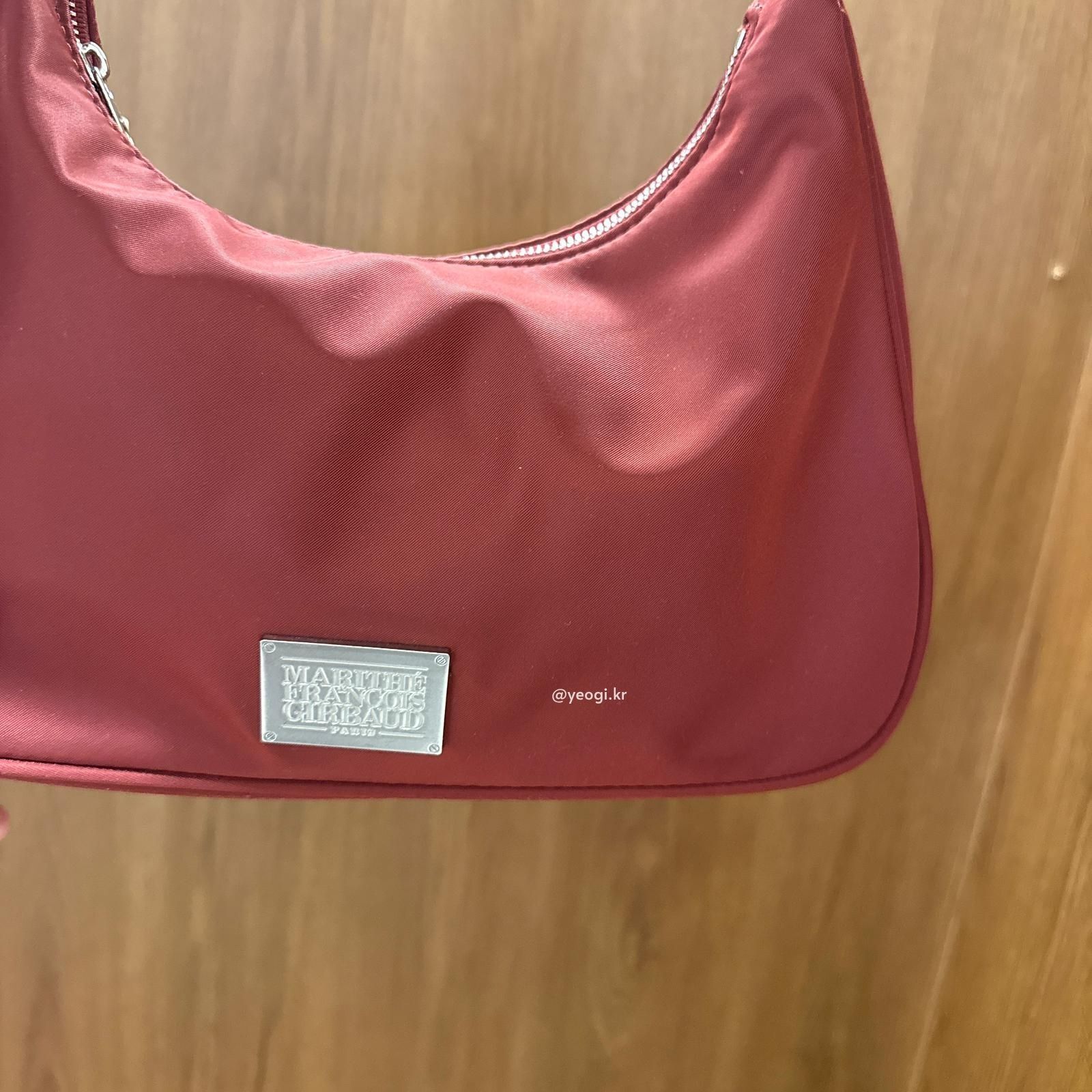 MARITHE FRANCOIS GIRBAUD (MFG)｜CLASSIC LOGO HOBO BAG [4 colors]