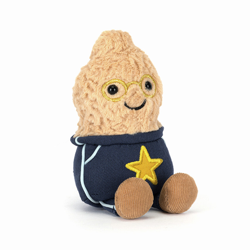 Jellycat Amuseable Peanut Star Student Outfit 趣味資優花生