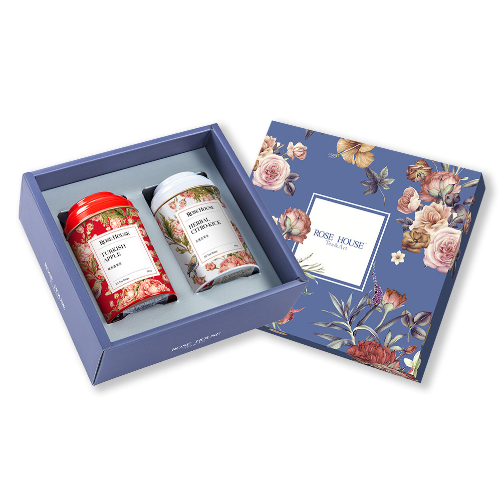 【母親節限定】玫瑰陪伴時光禮盒(2罐入)